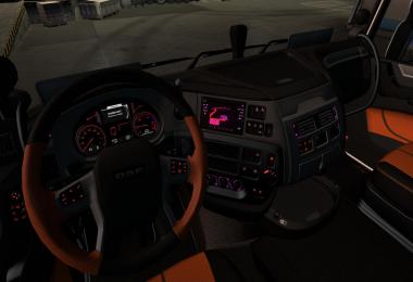 Beautiful lighting tidy for Daf XF 1.34.x