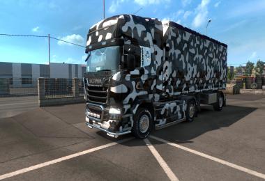 Skin SWAT for all trailers except Platforms and Krone 1.34.x