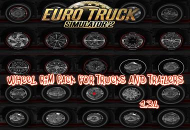 Wheel Rim Pack for Trucks and Trailers 1.34