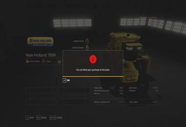 NEW Holland TR99 beta