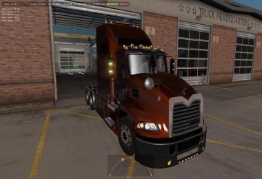 Truck: Mack CXU613 Pinnacle ATS 1.34.x