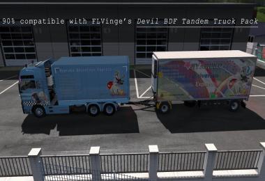 CC's Tandem Chassis for MAN TGX Euro 6 1.34.x