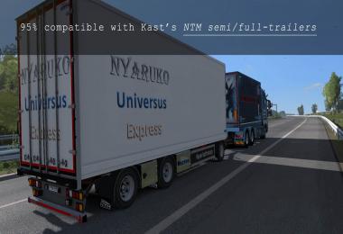 CC's Tandem Chassis for MAN TGX Euro 6 1.34.x