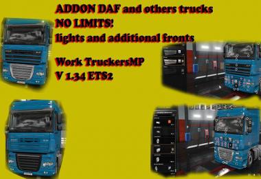 DAF TUNING [ADD LIGHTS IN SLOT] INTAKES MultiPlayer 1.34.x