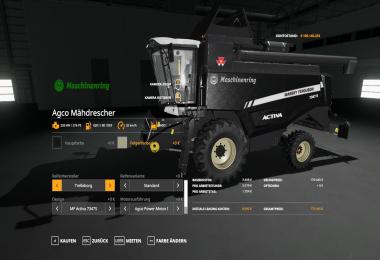 [FBM Team] AGCO Combine Harvester Set v1.0.0.0