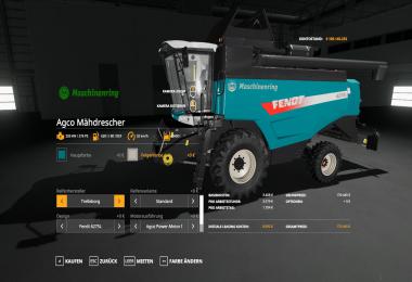 [FBM Team] AGCO Combine Harvester Set v1.0.0.0