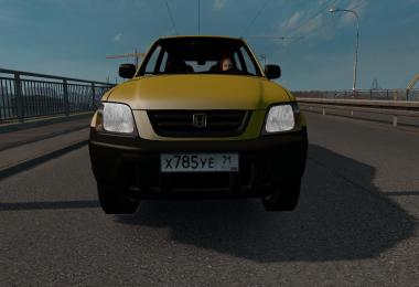 Font of Russian license plates scs for RusMap card v1.0