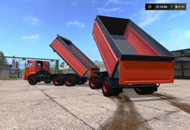 Kamaz 65115 and trailer 93043 v1.0
