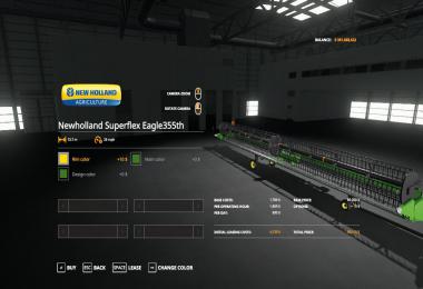 FS19 Eagle355th John Deere CR1090 VE v1.0