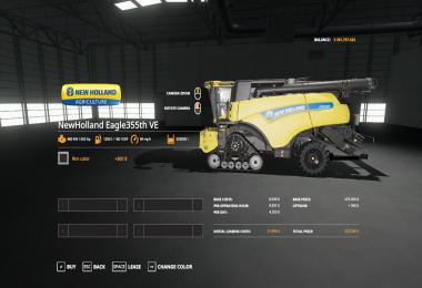 FS19 New Holland Eagle355th VE Pack v1.0