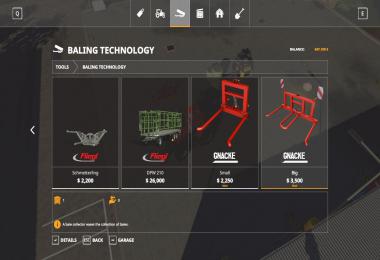 Gnacke Bale Carrier beta