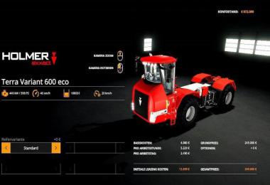 Holmer Terra Variant 600 ECO Pack v1.0