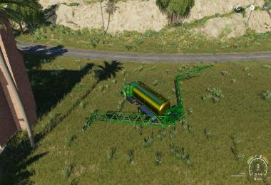John Deere 4045 Hooklift Sprayer v1.1.0.0