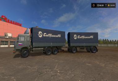 Kamaz PACK FOR THE CARD RUSSIA v2.9