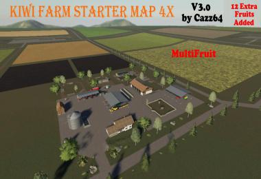 KIWI FARM STARTER MAP 4X MULTI FRUIT v3.0