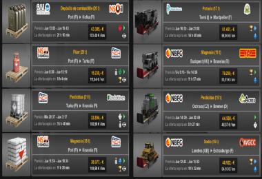 Loads of Heavy Cargo for Container Trailers 1.34.x