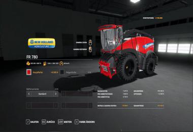 New Holland FR 780 MultiColor v1.0