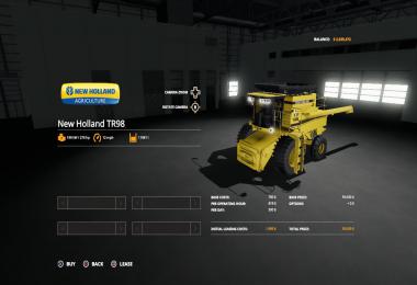 New Holland tr98 beta