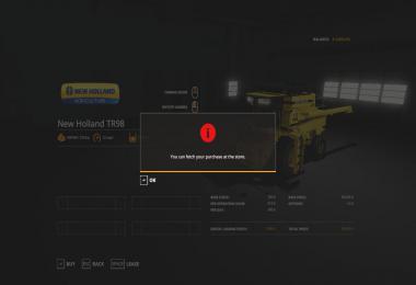 New Holland tr98 beta