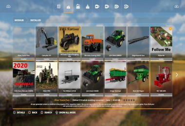 Oliver tractor pack beta