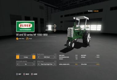 Oliver tractor pack beta