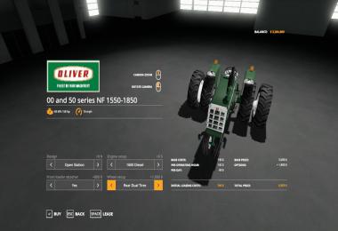 Oliver tractor pack beta