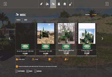 Oliver tractor pack beta