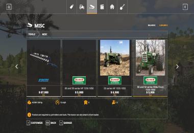 Oliver tractor pack beta