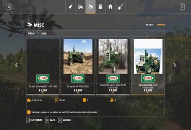 Oliver tractor pack beta