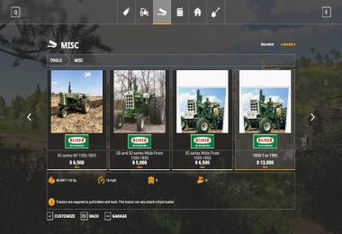 Oliver tractor pack beta