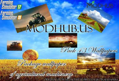 Package wallpaper of agricultural machinery v1.0