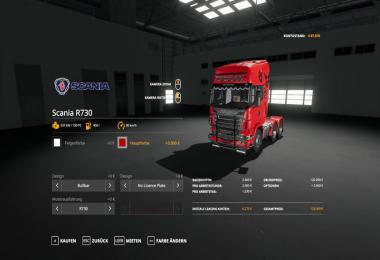 Scania R730 Semi 3 achser by Ap0lLo