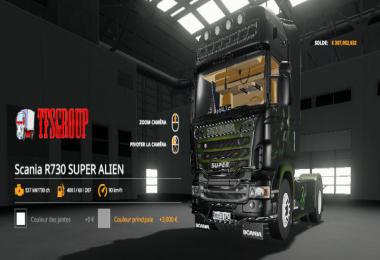 SCANIA SUPER R730 ALIEN v2.0