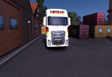 SKINS GERMANY FLAG FOR FORD F-MAX 1.34.x