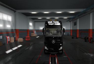 SKINS VAN KUIK FOR MERCEES ACTROS MP4  1.34