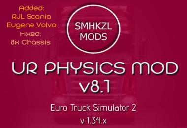 U.R Physics Mod v8.1 - (Added: RJL & Eugene) + Fix 1.34.x