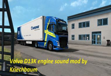 Volvo D13K Engine Sound Mod 1.34.x