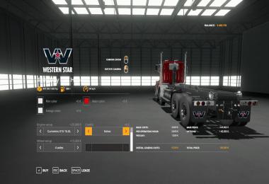 Western Star 4800 hooklift v1.0.0.0