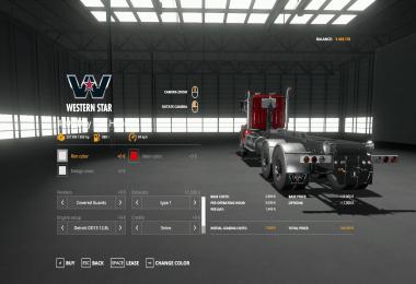 Western Star 4800 hooklift v1.0.0.0