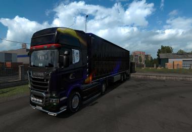 Rainbow skin on all personal trailers except Platforms and Krone 1.34.x