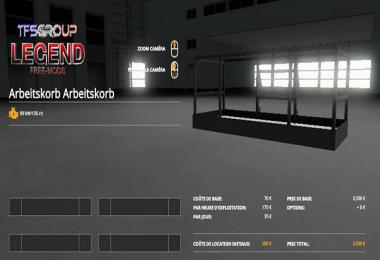 Panier Nacelle Telescopique v2.0