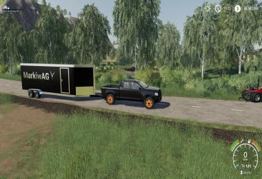CASE IH 235 lawn Tractor and Car Hauler Mod Pack v1.0