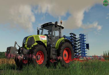 Claas Axion 800 + Weight 900kg v1.0.0.0