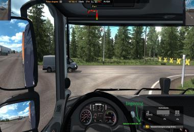ETS2 and ATS New Route Advisor v1.9 by XEBEKzs