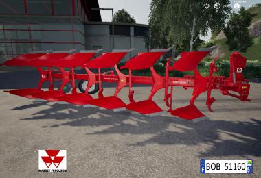 Charrue Massey Ferguson BY BOB51160 v1.0.0.1