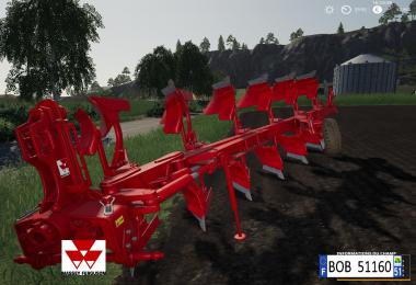 Charrue Massey Ferguson BY BOB51160 v1.0.0.1