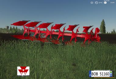 Charrue Massey Ferguson BY BOB51160 v1.0.0.1