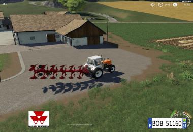 Charrue Massey Ferguson BY BOB51160 v1.0.0.1