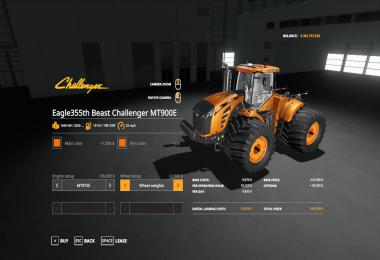 FS19 Eagle355th Beast Challenger MT900E v1.0