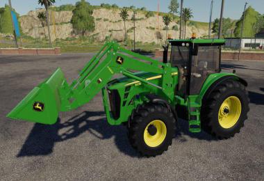 John Deere 8130-8530 + loader v1.0